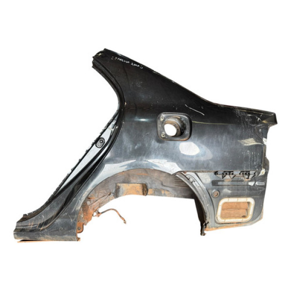 Retalho Lateral Traseira Esquerda Corolla 2006 2007 Lisa Preto