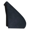 Acabamento Retrovisor Esquerdo Vw Santana 84 Á 91 321837993a Preto