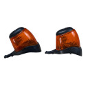 Par Lanterna Pisca Seta Dianteira Mb 1111/1113/1114  Laranja