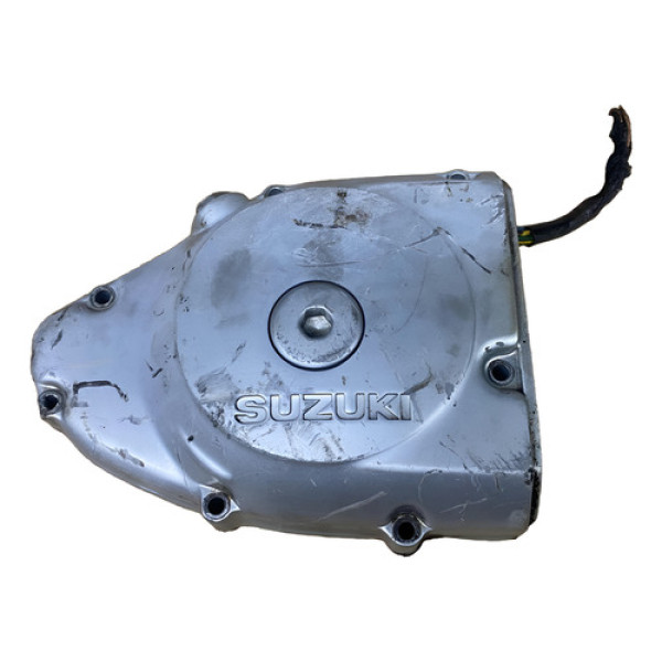 Tampa Esquerda Estator Suzuki Yes 125 2005 2006 2007 Cx33 Prateado