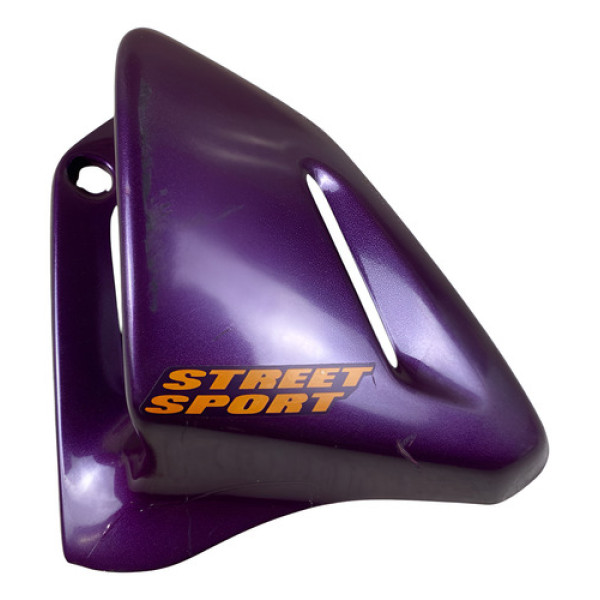 Aba Do Tanque Direito Estrada Cbx 200 1996 A 1999 Original Roxo