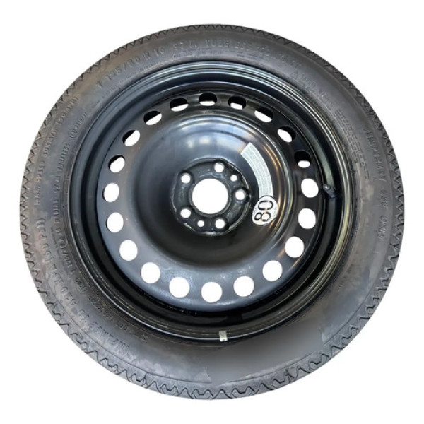 Estepe Fino Fiat Fastback Aro 16 Mopar 2021 2022 2023 2025 Preto