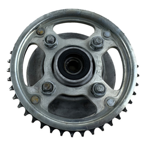 Flamge Coroa Honda Start Fan Titan 160 2020 Prateado