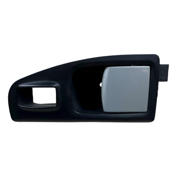 Acabamento Puxador Porta Traseira Direita Ideia 2008 Preto