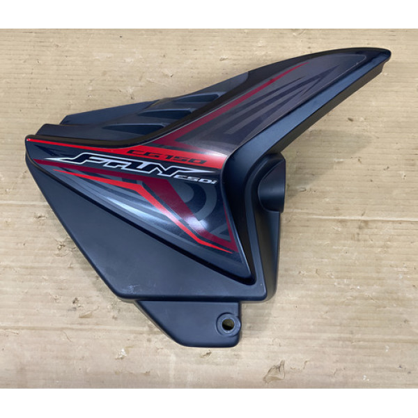 Lateral Lado Direito Honda Fan 150 Mix 2013 Original Preto