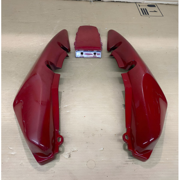 Rabeta Traseira Titan 150 2004/08 Similar Ao Original Vermelho