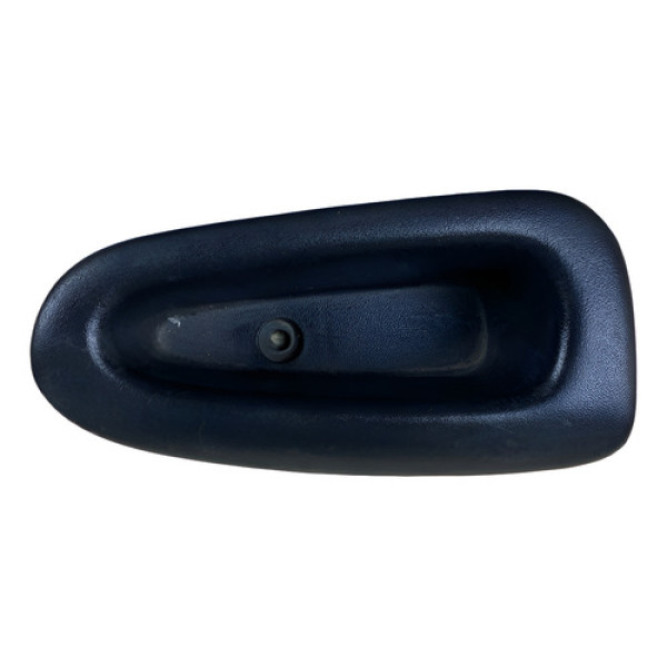 Moldura Puxador Da Porta Traseira L/d Peugeot 207 2013 Preto