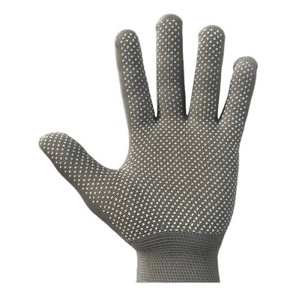 5 Par Luva Segurança Multitato Epi Oficina Mecânica Cinza