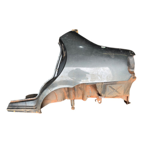 Retalho Lateral Traseira Esquerda Siena Fire 2007 Lisa Cinza