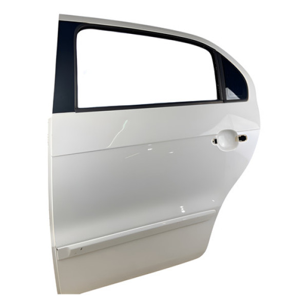 Porta Traseira Esquerda Volkswagen Gol Voyage G5 G6 G7 2012 Traseira Esquerdo Branco