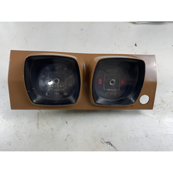 Painel Instrumento Velocimetro Corcel 1 1977 Original Marrom