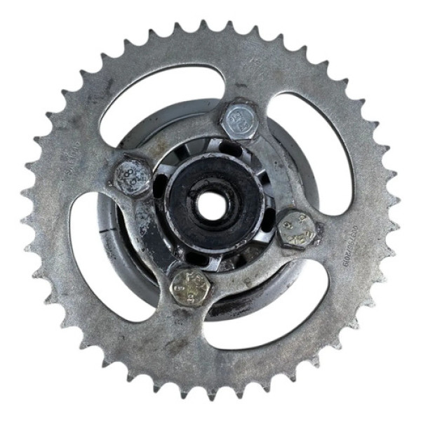 Flange Da Coroa Completa Fan Titan Start 160 2016/2024 Prata