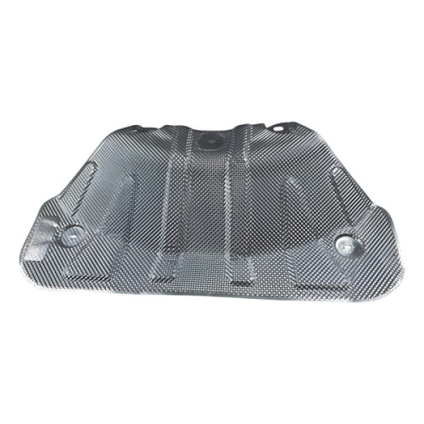 Protetor De Calor Inferior Traseiro Escape Onix Plus 20/24 Prateado