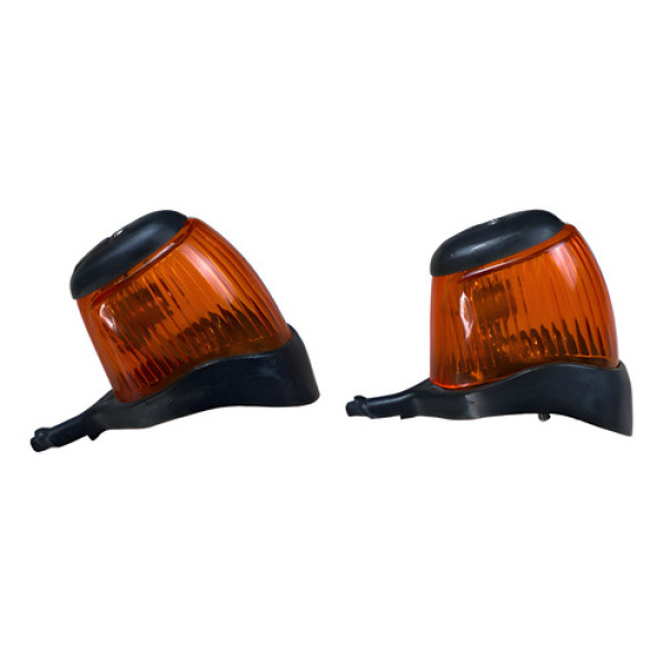 Par Lanterna Pisca Seta Dianteira Mb 1111/1113/1114 Laranja