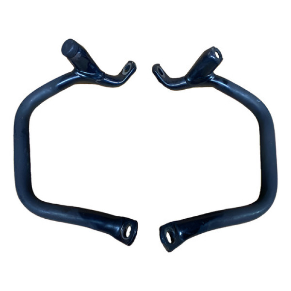 Par De Apoio Alça Honda Biz 125 2006 Original Preto