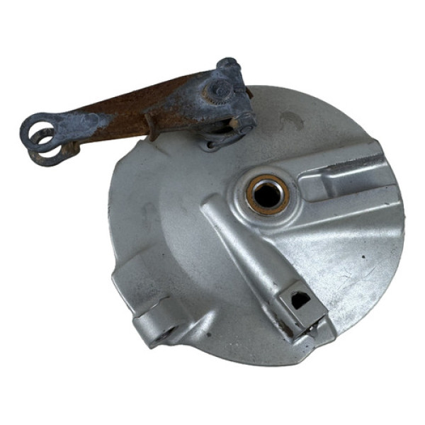 Espelho Roda Dianteira Honda Titan Fan 150 2005 A 2011  Prateado