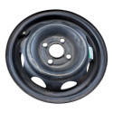 Roda Avulsa Ferro Aro 13 Chevrolet Celta 2001 2011 Original Preto