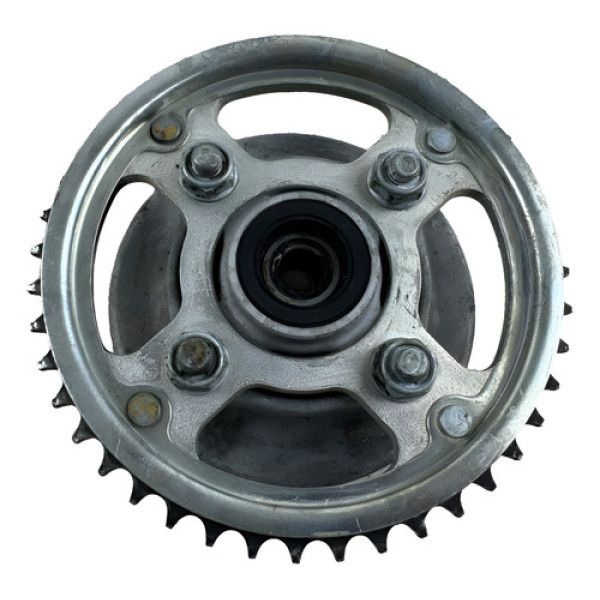 Flamge Coroa Honda Start Fan Titan 160 2020 Prateado