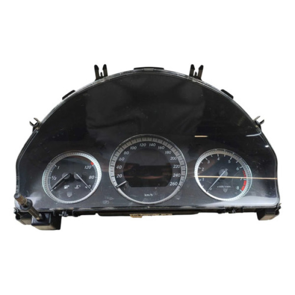 Painel Instrumento Mercedes C180 C200 2010 Original Preto