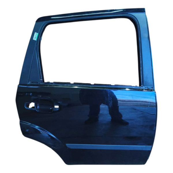 Porta Traseira Direita Ford Fiesta Hatch Original 2003 2010 Traseira Direita Preto