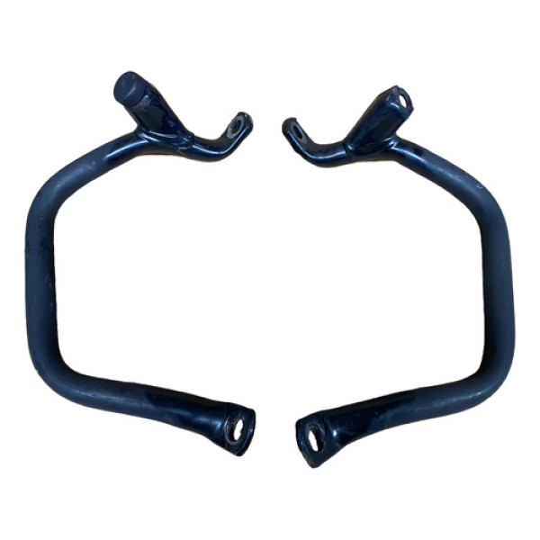 Par De Apoio Alça Honda Biz 125 2006 Original Preto