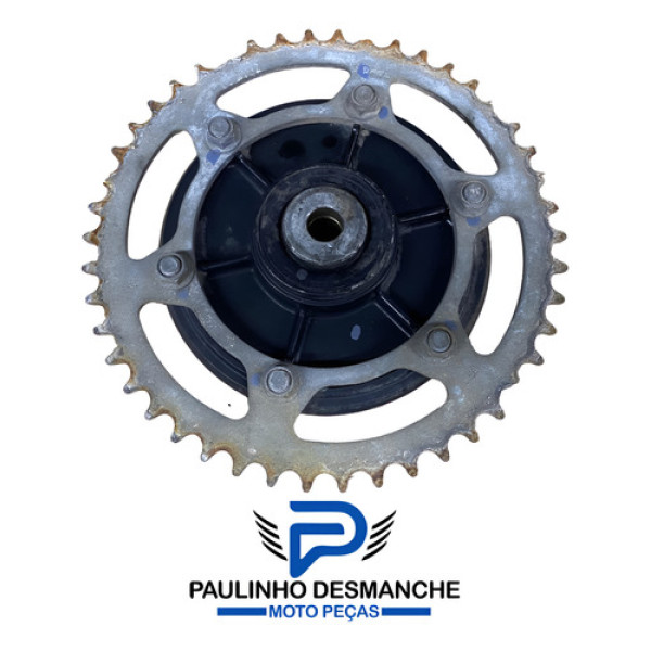 Flange Coroa Xj6 2013 Original  Preto