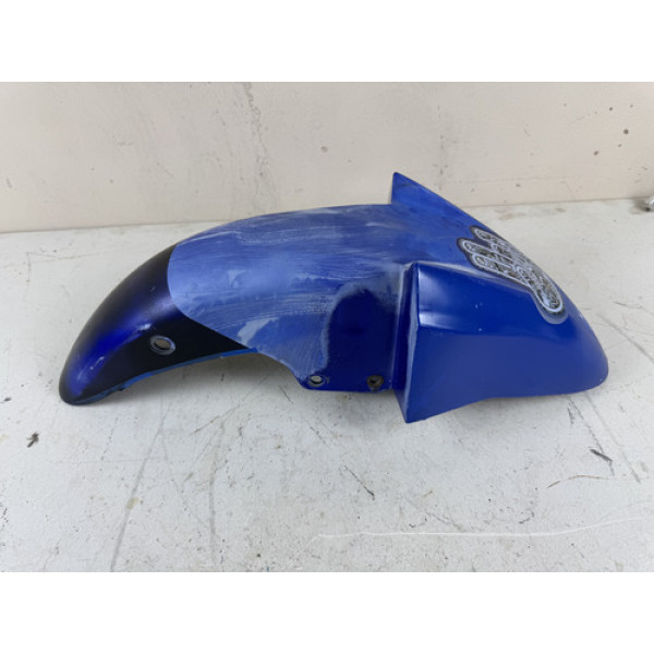 Carenagem Pára-lama Dianteiro Suzuki 125 Yes 2008 Original Azul