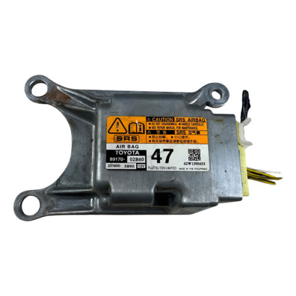 Modulo Airbag Toyota Corolla 8917002b60 Sem Colisão