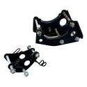 Par Alça Suporte Motor Haojue Dk 150 2022 Original Preto