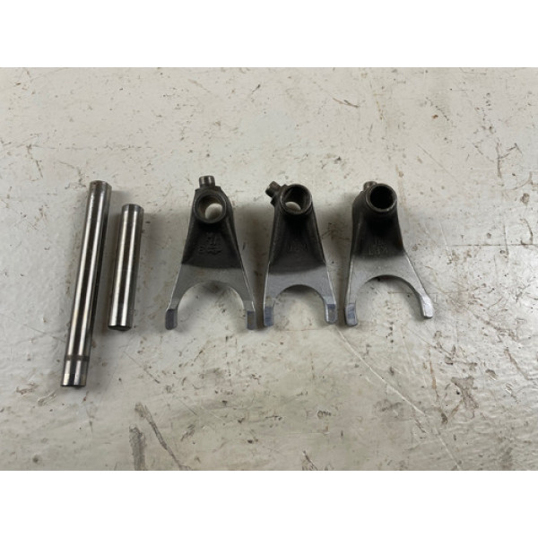 Conjunto Garfo Câmbio Titan Fan Start 150 2004 2015 Original