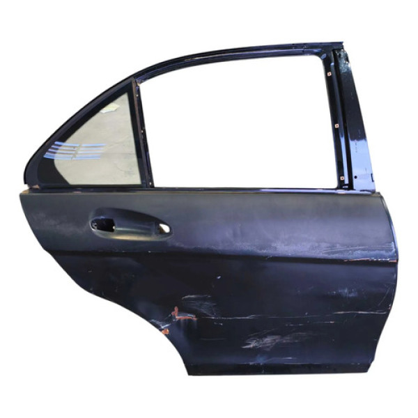 Porta Traseira Direita Mercedes C200 2010 Original Traseira Direita Preto