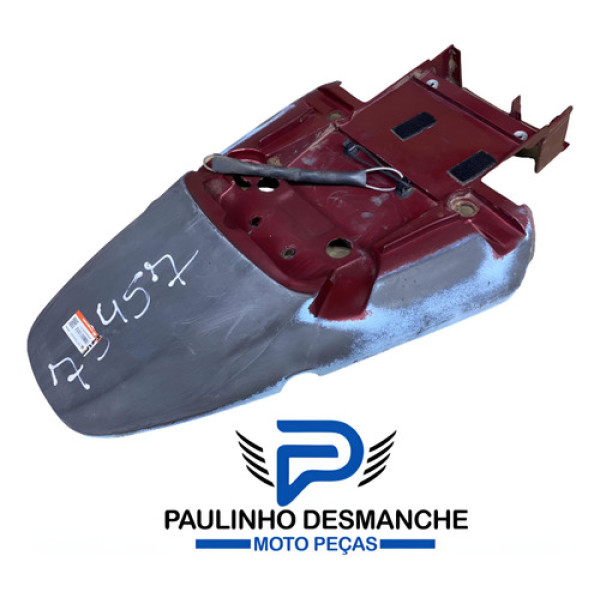 Carenagem Rabeta Nx 400 Falcon 2001 A 2008 Original Vermelho