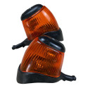 Par Lanterna Pisca Seta Dianteira Mb 1111/1113/1114  Laranja