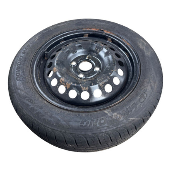 Roda Com Pneu Hyundai Hb20 2015 Original Pneu 185/60r15 Preto