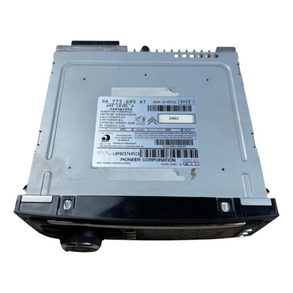  Rádio Som Original Peugeot 207 2012 96775695xt