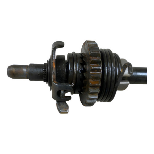 Eixo Pedal De Partida Completo Mvk Black Star Prateado