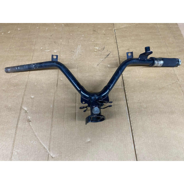 Guidão Honda Biz 2007 A 2012 Freio A Disco Original Filé
