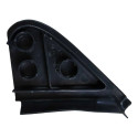 Acabamento Retrovisor Esquerdo Vw Santana 84 Á 91 321837993a Preto