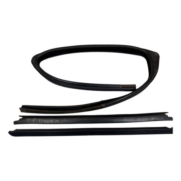 Kit Pestana Borracha Porta Traseira Esquerda Oroch 2017 2023