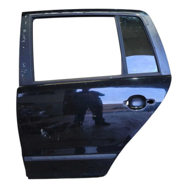 Porta Traseira Esquerda Volkswagen Crossfox 2010 Original Traseira Esquerda Preto