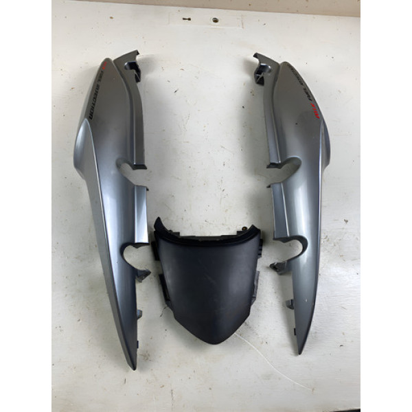 Kit Carenagem Traseira Paralela Titan 150 Mix Cinza