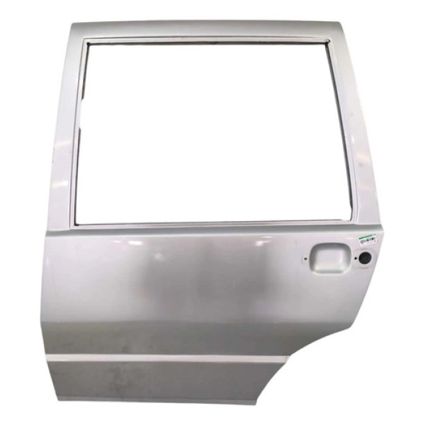 Porta Traseira Esquerda Fiat Uno Milli 1995 A 2013 Original Traseira Esquerda Prateado