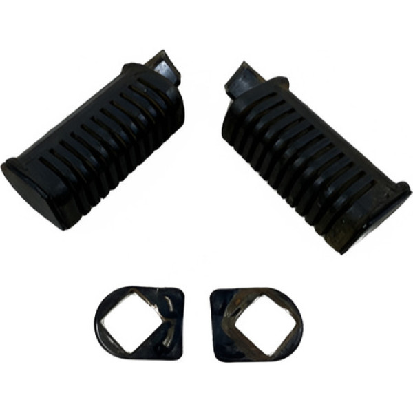 Par Pedaleira Traseira Shineray Jet 50 2017 Original Cx39