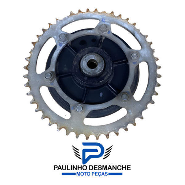 Flange Coroa Xj6 2013 Original Preto