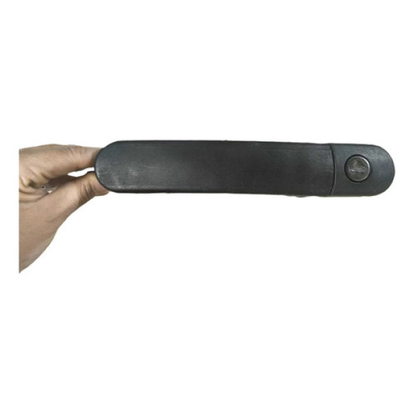 Maçaneta Externa Da Porta Vw Gol G3 2000/2005 G4 2006/14 2p Preto Dianteira