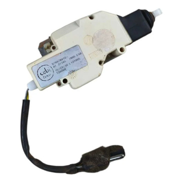 Trava Porta Traseira Esquerda 2 Vias Fiat Uno Amarelo