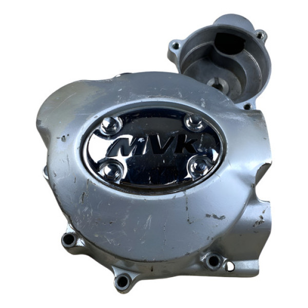 Tampa Do Estator Mvk Black Star 125 Prateado