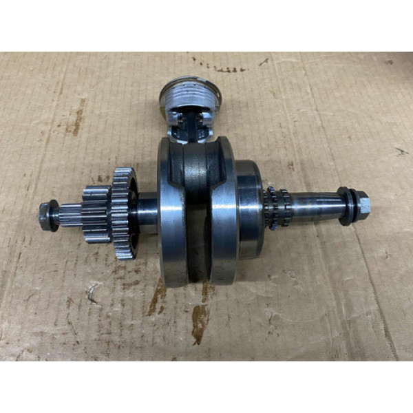 Virabrequim Titan 150 2010 2014 Injetada Original Completo