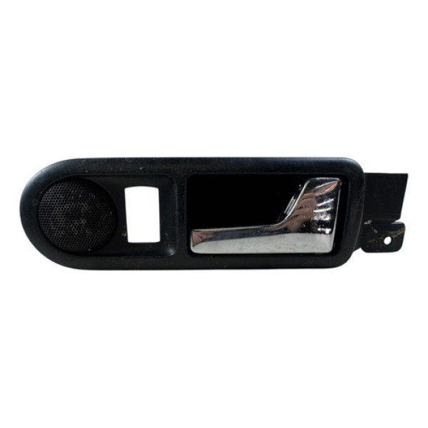 Maçaneta Interna Tras Direita Volkswagen Golf 1999 A 2006  T Preto Traseira