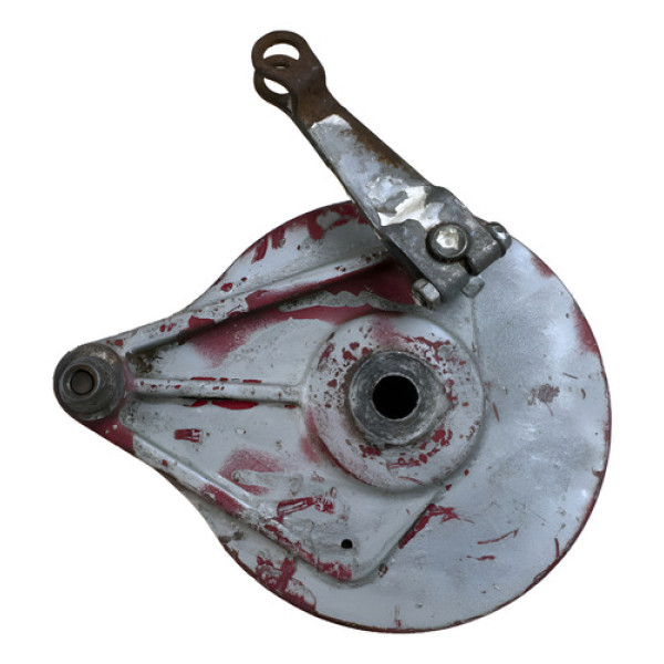 Espelho Freio Traseiro Titan 1995 Original Cx36 Prata